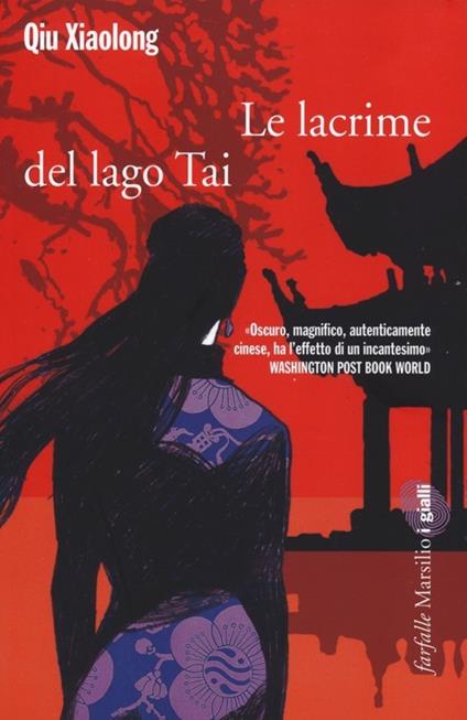 Le lacrime del lago Tai - Xiaolong Qiu - copertina