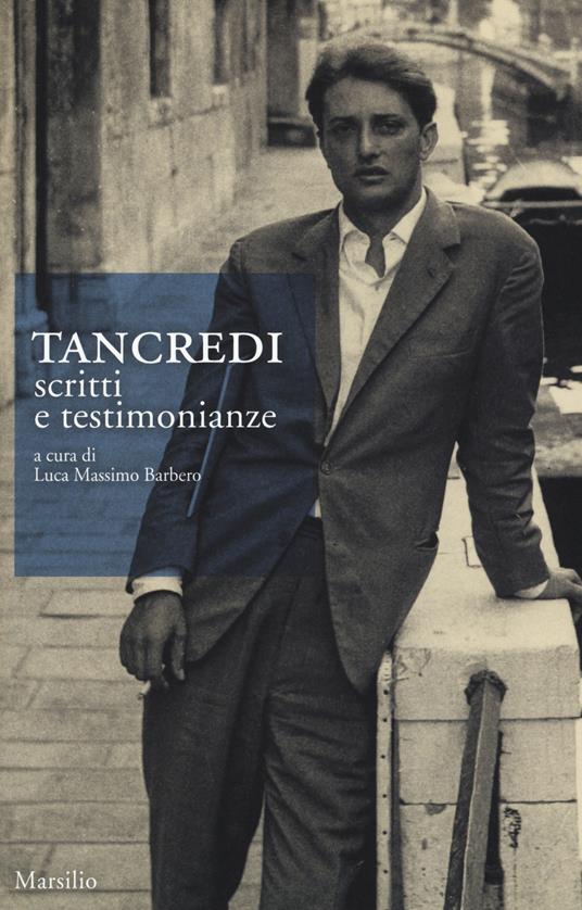 Tancredi. Scritti e testimonianze - copertina