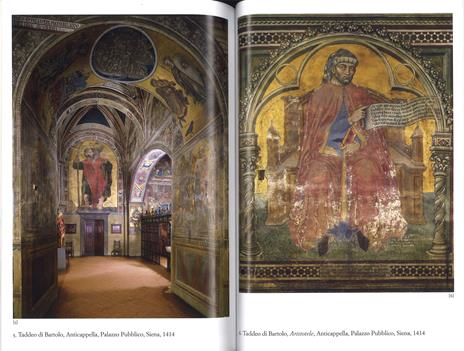 Etica repubblicana nel Palazzo Pubblico di Siena (1315-1535). Simone Martini, Ambrogio Lorenzetti, Taddeo di Bartolo, Domenico Beccafumi. Ediz. italiana, tedesca e inglese - Alois Riklin - 3