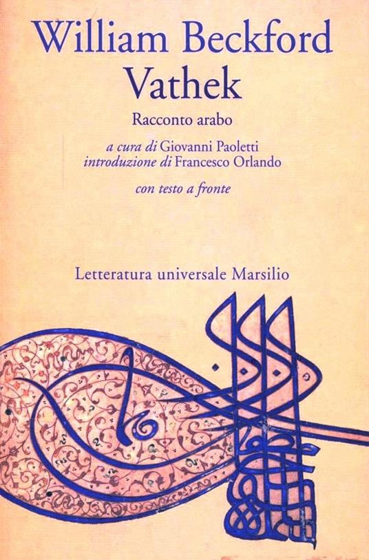 Vathek. Racconto arabo - William Beckford - copertina