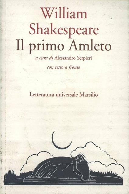 Il primo Amleto - William Shakespeare - copertina