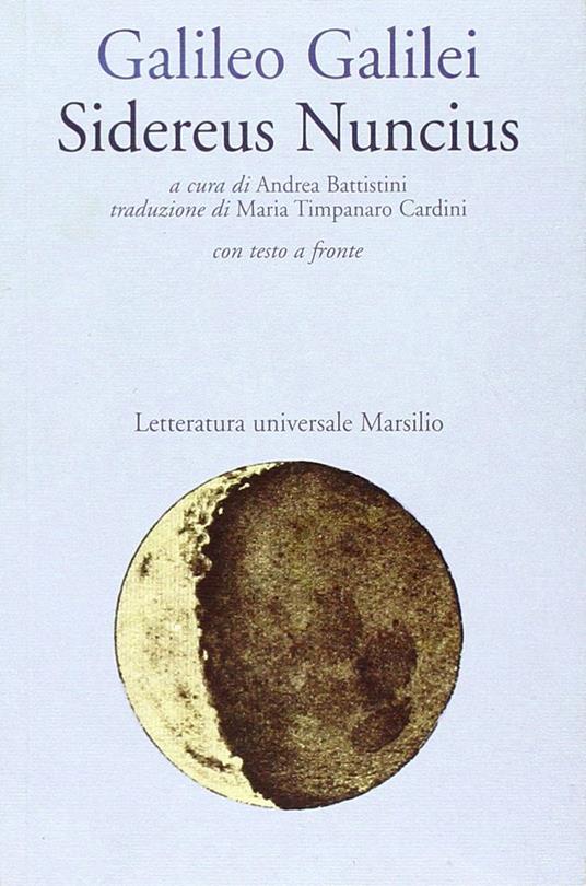 Sidereus nuncius - Galileo Galilei - copertina