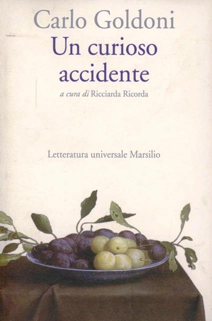 Un curioso accidente - Carlo Goldoni - copertina