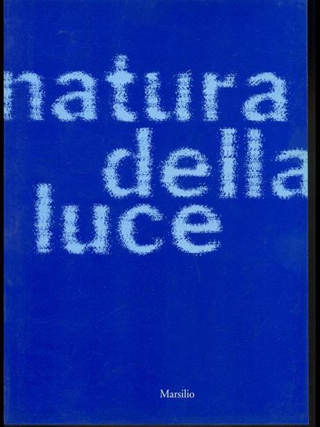 Natura della luce - copertina