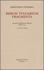Rerum vulgarium fragmenta (rist. anast. Padova, 1472)