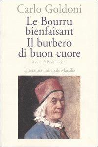 Le bourru bienfaisant-Il burbero di buon cuore - Carlo Goldoni - copertina
