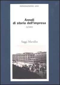 Annali di storia dell'impresa. Vol. 13 - copertina