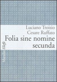 Folia sine nomine secunda - copertina