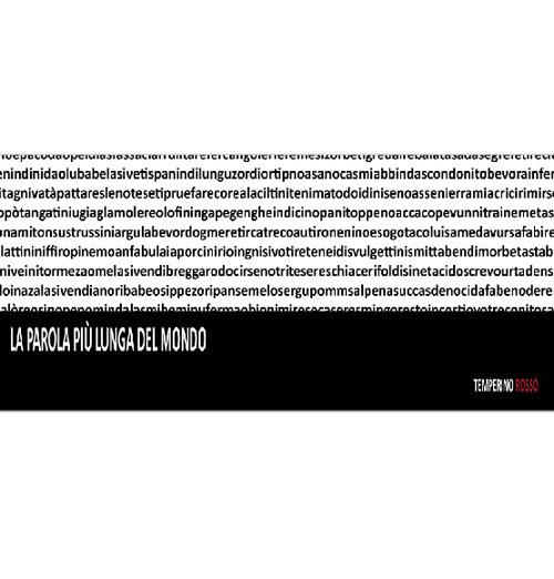 La parola più lunga del mondo - Attilio Fortini - copertina