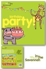 Birthday Party! Learn with Mummy in the savannah. Ediz. a colori