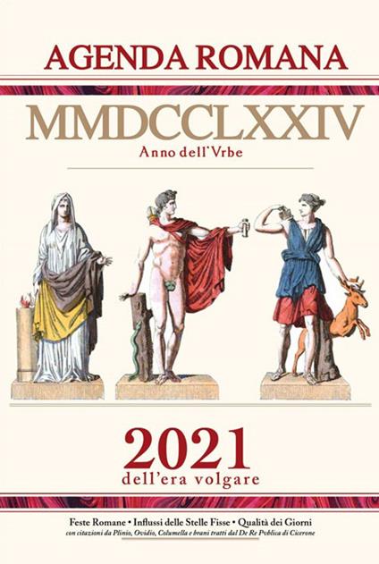 Agenda romana giornaliera 2021 - copertina