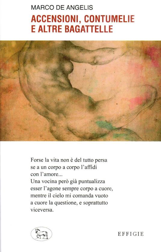 Accensioni, contumelie e altre bagattelle - Marco De Angelis - copertina