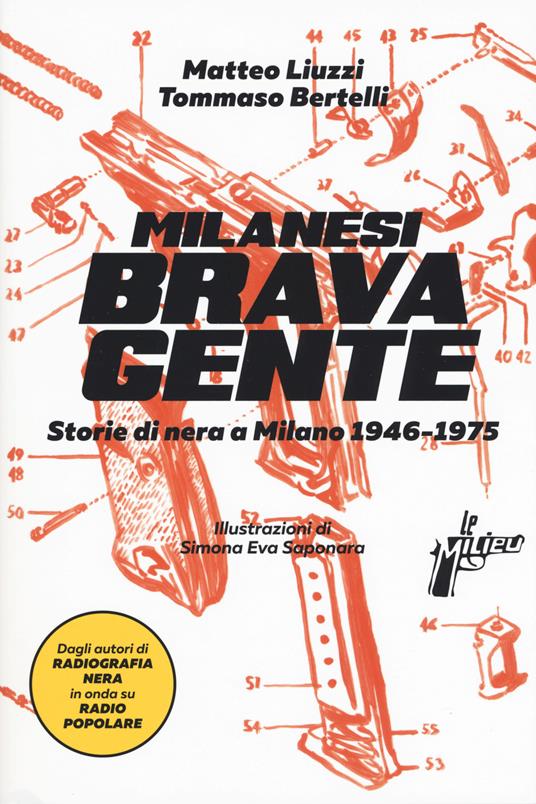 Milanesi brava gente. Storie di nera a Milano (1946-1975). Vol. 1 - Matteo Liuzzi,Tommaso Bertelli - copertina