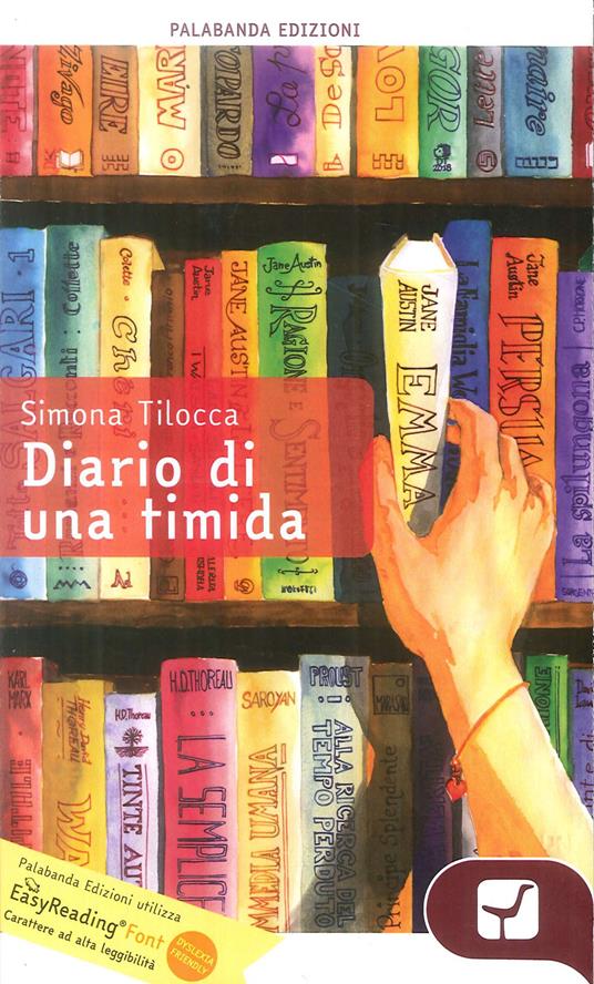 Diario di una timida - Simona Tilocca - copertina