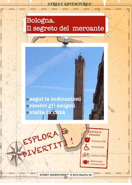 Bologna. Il segreto del mercante. Caccia al tesoro - copertina