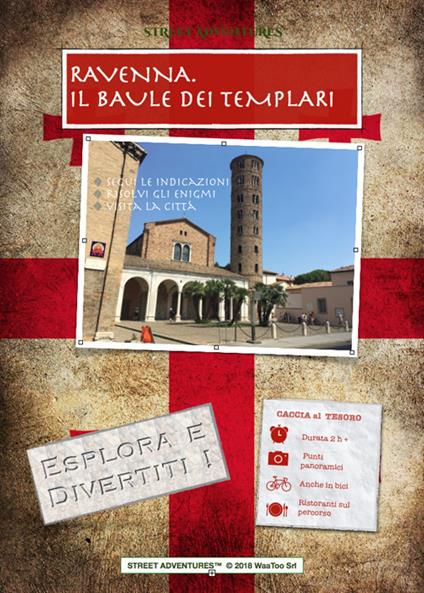 Ravenna. Il baule dei templari. Caccia al tesoro - copertina