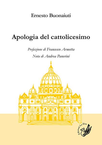 Apologia del cattolicesimo - Ernesto Buonaiuti - copertina