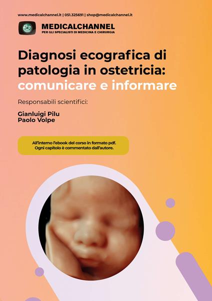Diagnosi ecografica di patologia ostetrica: comunicare e informare - copertina