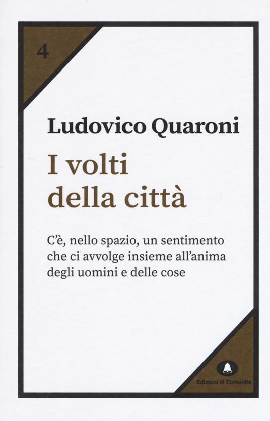 I volti della città - Ludovico Quaroni - copertina