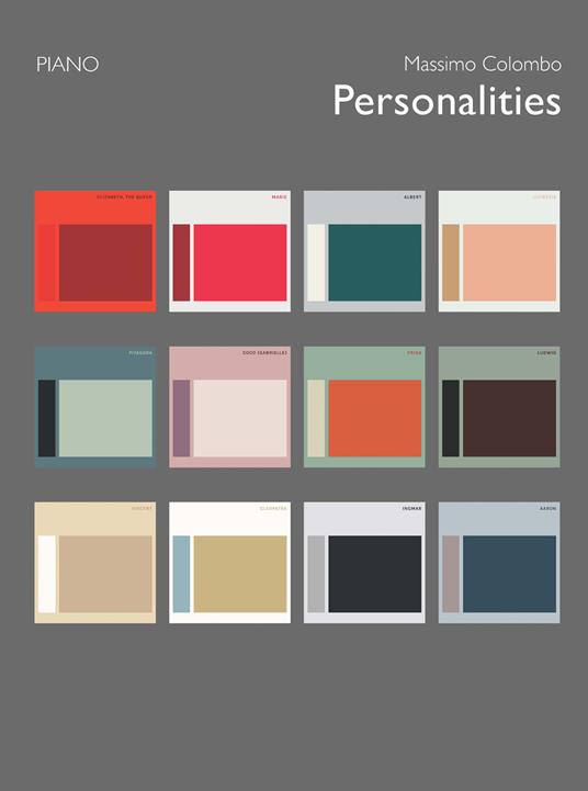 Personalities. Piano - Massimo Colombo - copertina