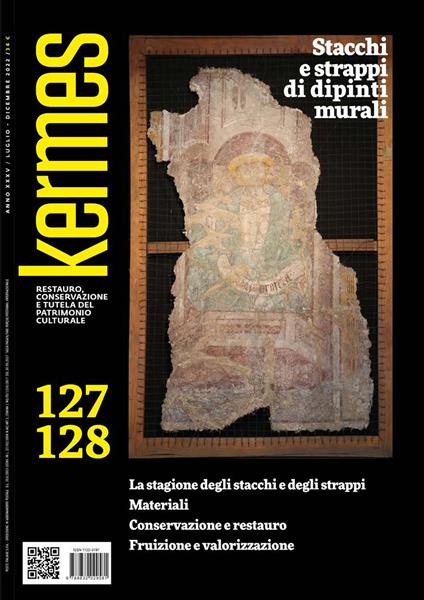 Kermes. La rivista del restauro. Vol. 127-128: Stacchie e strappi di dipinti murali - copertina