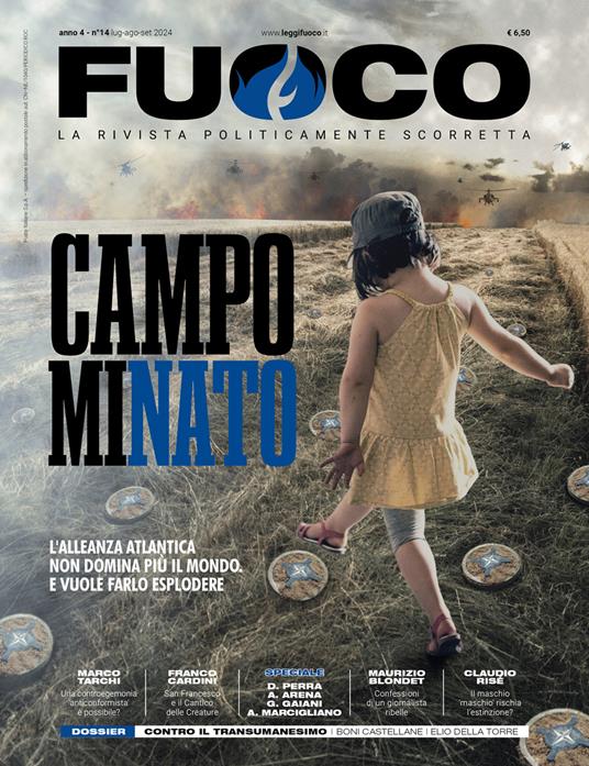 Fuoco (2024). Vol. 14: Luglio/agosto/se - copertina