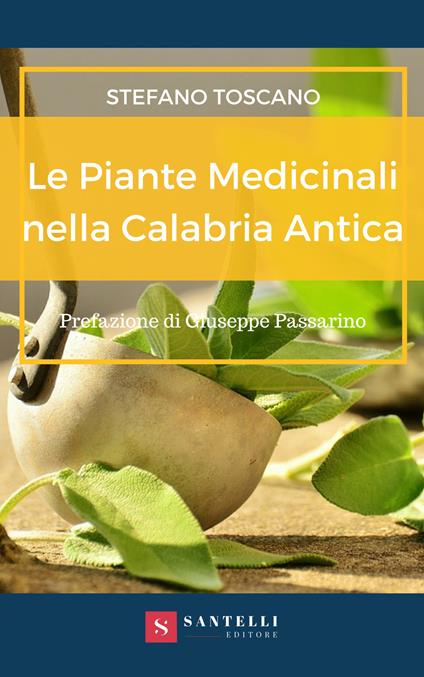 Le piante medicinali nella Calabria antica - Stefano Toscano - copertina