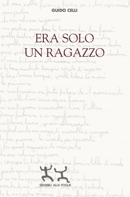 Era solo un ragazzo - Guido Celli - copertina