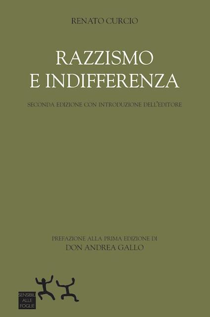 Razzismo e indifferenza - Renato Curcio - copertina