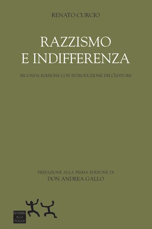 Razzismo e indifferenza - Renato Curcio - copertina
