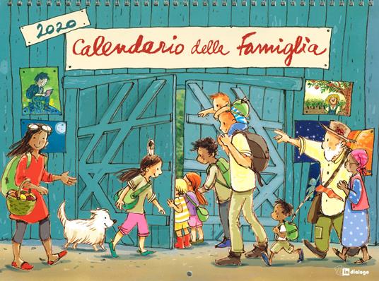 Calendario della famiglia 2020 - Anna Formaggio - copertina