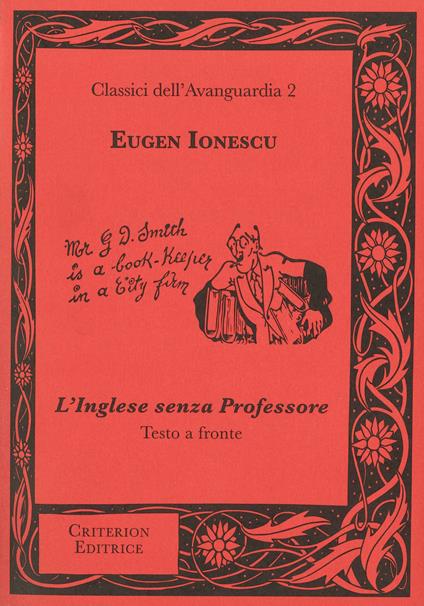 L'inglese senza professore. Testo rumeno a fronte - Eugène Ionesco - copertina