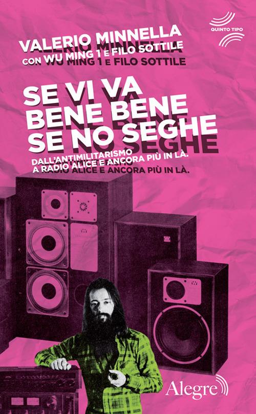 Se vi va bene bene se no seghe. Dall'antimilitarismo a Radio Alice e ancora più in là - Valerio Minnella,Wu Ming 1,filo sottile - copertina