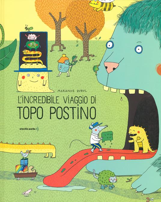 L' incredibile viaggio di Topo Postino - Marianne Dubuc - copertina