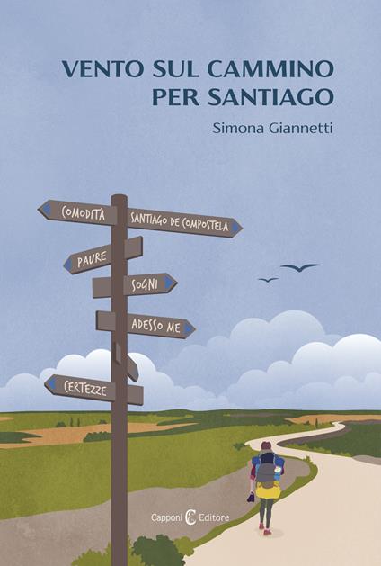 Vento sul cammino per Santiago - Simona Giannetti - copertina