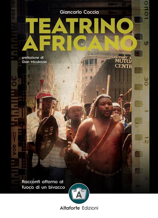 Teatrino africano. Racconti attorno al fuoco di un bivacco - Giancarlo Coccia - copertina