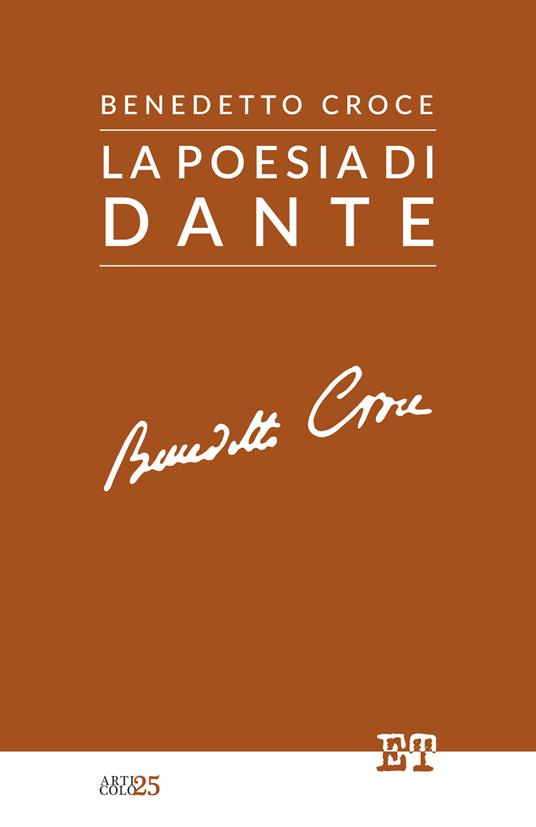 La poesia di Dante - Benedetto Croce - copertina