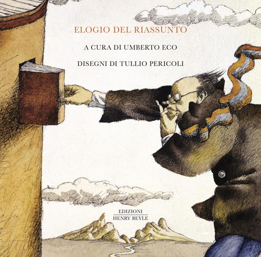 Elogio del riassunto - copertina