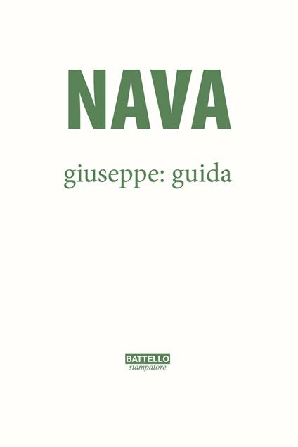 Guida - Giuseppe Nava - copertina