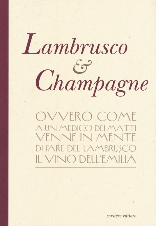 Lambrusco & champagne - copertina