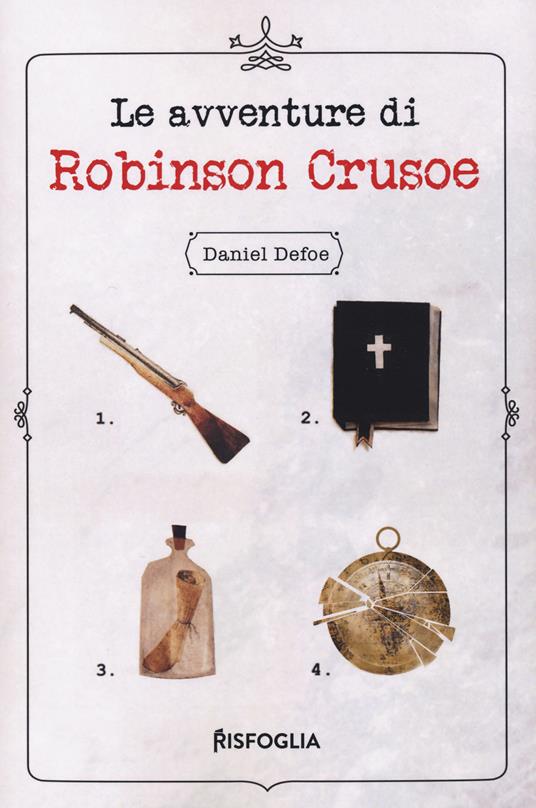 Le avventure di Robinson Crusoe - Daniel Defoe - copertina