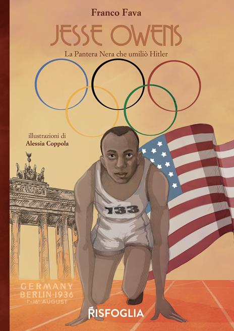 Jesse Owens. La Pantera Nera che umiliò Hitler - Franco Fava - copertina
