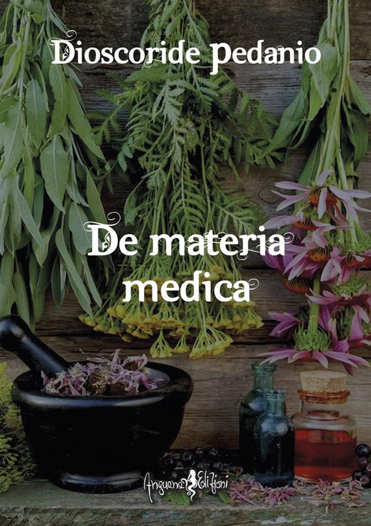 De materia medica - Pedanio Dioscoride - copertina
