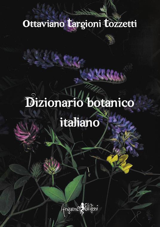 Dizionario botanico italiano (rist. anast. Firenze, 1858/2) - Ottaviano Targioni Tozzetti - copertina