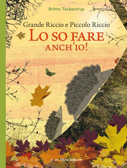 Grande riccio e piccolo riccio. Lo so fare anch'io! Ediz. illustrata - Britta Teckentrup - copertina