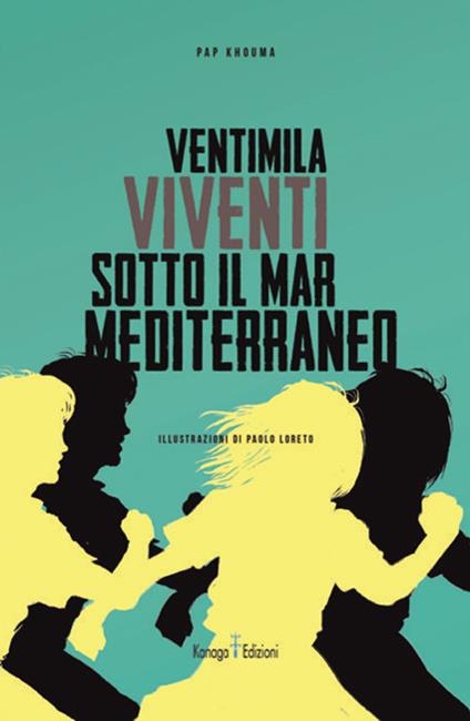 Ventimila viventi sotto il mar Mediterraneo - Pap Khouma - copertina