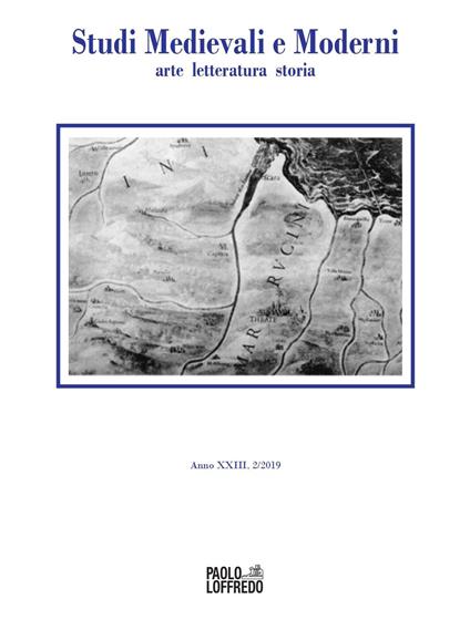 Studi medievali e moderni. Arte, letteratura, storia (2019). Vol. 2 - copertina