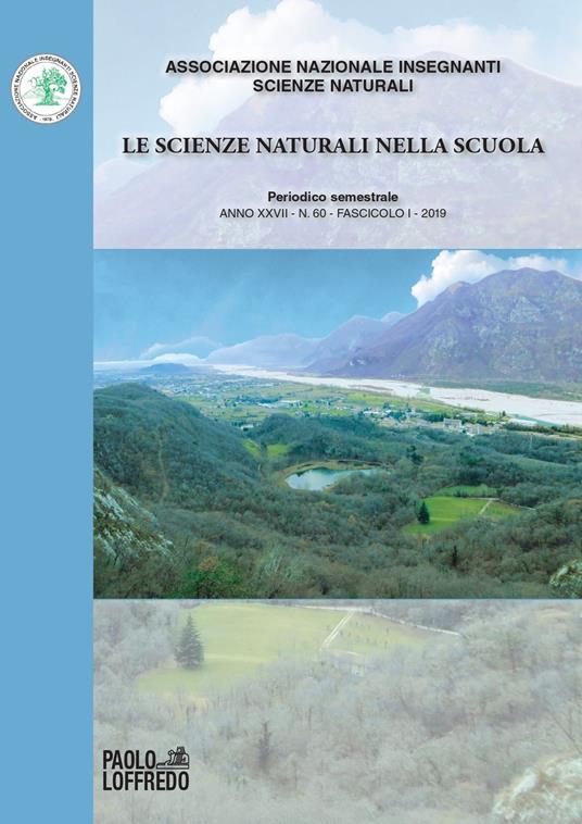 Le scienze naturali nella scuola (2019). Vol. 60 - copertina