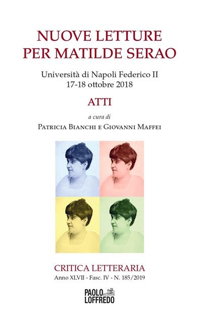 Nuove letture per Matilde Serao. Università di Napoli Federico II (17-18 ottobre 2018). Atti - copertina
