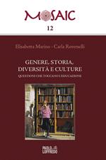Genere, storia, diversità, culture. Questioni che toccano l'educazione